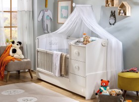 BABY COTTON Детская кровать-трансформер 2 20.24.1016.00 в Емельяново - emelyanovo.katalogmebeli.com | фото