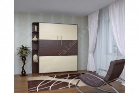Комплект мебели со шкаф-кроватью трансформер Ульяна в Емельяново - emelyanovo.katalogmebeli.com | фото 2