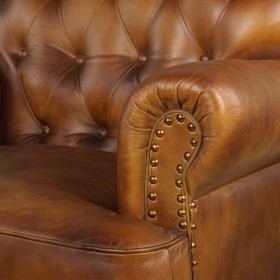 Кресло кожаное Чарльз в Емельяново - emelyanovo.katalogmebeli.com | фото 5