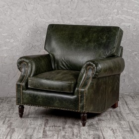Кресло кожаное Лофт Аристократ (ширина 1070 мм) в Емельяново - emelyanovo.katalogmebeli.com | фото