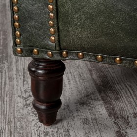 Кресло кожаное Лофт Аристократ (ширина 1070 мм) в Емельяново - emelyanovo.katalogmebeli.com | фото 3