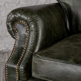Кресло кожаное Лофт Аристократ (ширина 1070 мм) в Емельяново - emelyanovo.katalogmebeli.com | фото 5