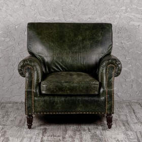 Кресло кожаное Лофт Аристократ (ширина 1070 мм) в Емельяново - emelyanovo.katalogmebeli.com | фото 9