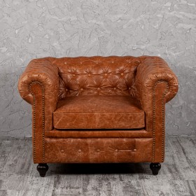 Кресло кожаное Лофт Честер (кожа буйвола) в Емельяново - emelyanovo.katalogmebeli.com | фото 7