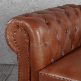 Кресло кожаное Лофт Честер (кожа) в Емельяново - emelyanovo.katalogmebeli.com | фото 3