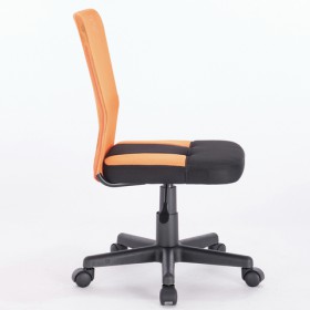 Кресло компактное BRABIX Smart MG-313 (черный, оранжевый) в Емельяново - emelyanovo.katalogmebeli.com | фото 2