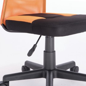 Кресло компактное BRABIX Smart MG-313 (черный, оранжевый) в Емельяново - emelyanovo.katalogmebeli.com | фото 5