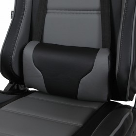Кресло компьютерное BRABIX GT Racer GM-100 (черный, серое) в Емельяново - emelyanovo.katalogmebeli.com | фото 3