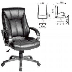 Кресло офисное BRABIX Maestro EX-506 (черный) в Емельяново - emelyanovo.katalogmebeli.com | фото 1