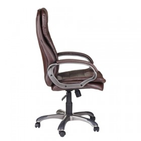 Кресло офисное BRABIX Omega EX-589 (коричневое) в Емельяново - emelyanovo.katalogmebeli.com | фото 2
