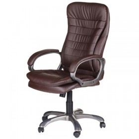 Кресло офисное BRABIX Omega EX-589 (коричневое) в Емельяново - emelyanovo.katalogmebeli.com | фото 4