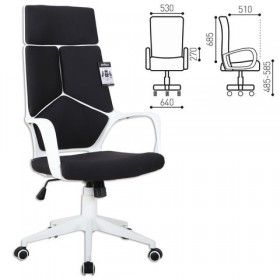 Кресло офисное BRABIX Prime EX-515 (черная ткань) в Емельяново - emelyanovo.katalogmebeli.com | фото
