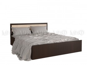 Кровать 1,4 Фиеста (Венге/Дуб беленый) в Емельяново - emelyanovo.katalogmebeli.com | фото