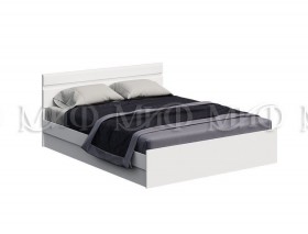 Кровать Нэнси New 1,6м (Белый/белый глянец) в Емельяново - emelyanovo.katalogmebeli.com | фото