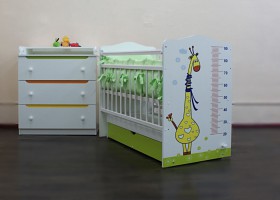 Кроватка детская Жираф в Емельяново - emelyanovo.katalogmebeli.com | фото 2