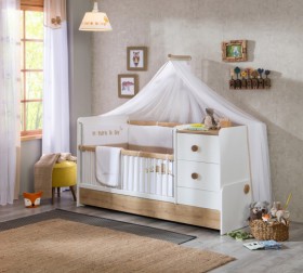NATURA BABY Детская кровать-трансформер 2 20.31.1016.00 в Емельяново - emelyanovo.katalogmebeli.com | фото