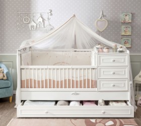 ROMANTIC BABY Детская кровать-трансформер 20.21.1015.00 в Емельяново - emelyanovo.katalogmebeli.com | фото 3