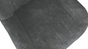 Стул «Марвел» К3 Исп. 2 Черный муар/Микровелюр Wellmart Graphite в Емельяново - emelyanovo.katalogmebeli.com | фото 3