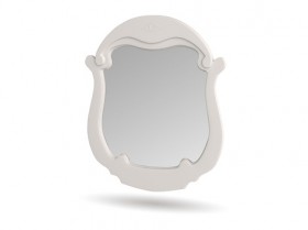 Зеркало настенное Мария (Белый глянец) в Емельяново - emelyanovo.katalogmebeli.com | фото